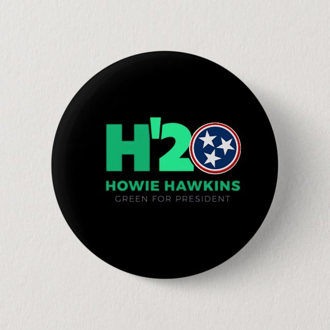 Bóton Redondo 5.08cm Tennessee quer Howie 2020 (Frente)