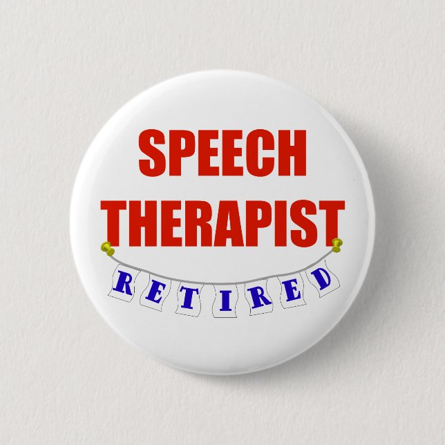BÓTON REDONDO 5.08CM TERAPEUTA DE DISCURSO APOSENTADO (Frente)