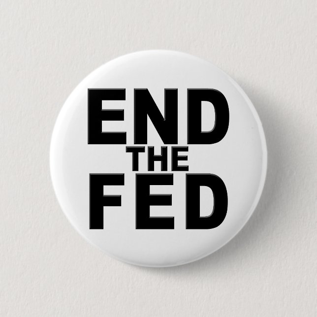 Bóton Redondo 5.08cm Termine o Fed (Frente)
