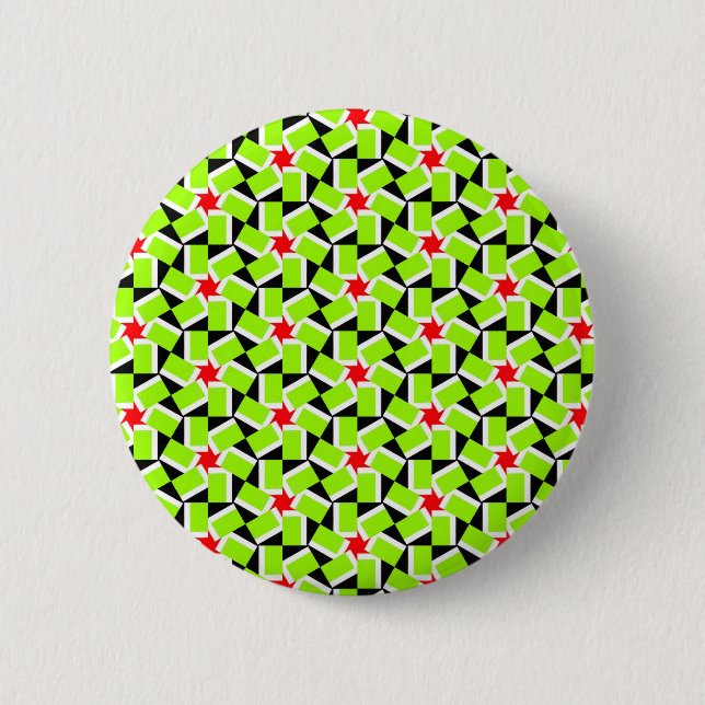 Bóton Redondo 5.08cm Terrazzo Pattern (Frente)