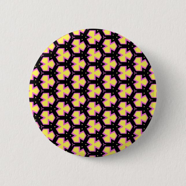 Bóton Redondo 5.08cm Terrazzo Pattern (Frente)