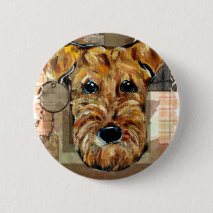 BÓTON REDONDO 5.08CM TERRIER AIREDALE