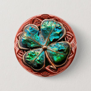 Bóton Redondo 5.08cm Tesouro de Leprechaun Barato #1