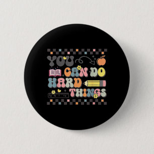 Bóton Redondo 5.08cm Testes Estaduais Dia do Teste Professor Pode Fazer