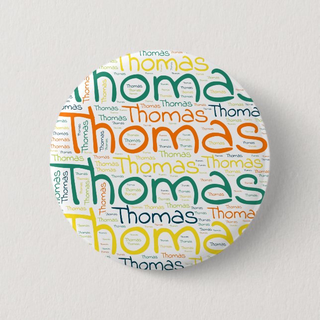 Bóton Redondo 5.08cm Thomas (Frente)