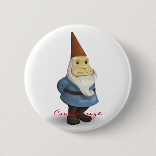 Bóton Redondo 5.08cm Thunder_Cove do Gnome de Natal de inverno