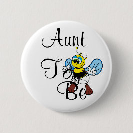 Bóton Redondo 5.08cm Tia Jogada À Abelha