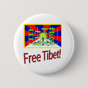 Bóton Redondo 5.08cm Tibet livre!