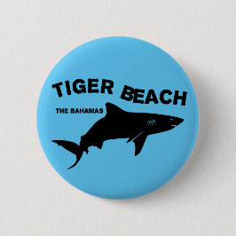 Bóton Redondo 5.08cm Tiger Beach - Bahamas | Mergulho Com Tubarões
