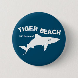 Bóton Redondo 5.08cm Tiger Beach - Bahamas | Mergulho Com Tubarões