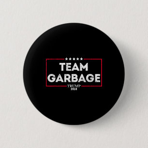 Bóton Redondo 5.08cm Time Vintage Equipe Garbyge Para Trump 2025 