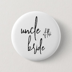 Bóton Redondo 5.08cm Tio da noiva