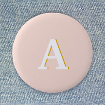 Tipografia da Vintagem Rosa Esbranquiçada do Monog