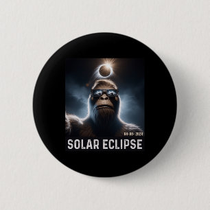 Bóton Redondo 5.08cm Tomar Uma Selfie Com Óculos Eclipse Solar 2024