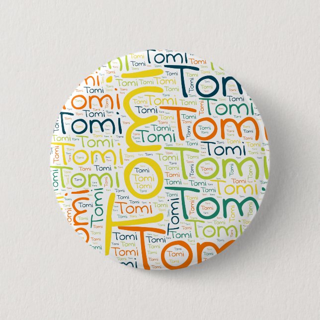 Bóton Redondo 5.08cm Tomi (Frente)