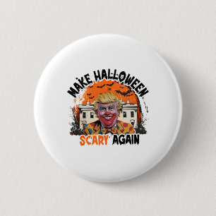 Bóton Redondo 5.08cm Torne o Halloween Assustador Novamente Palhaço Tru