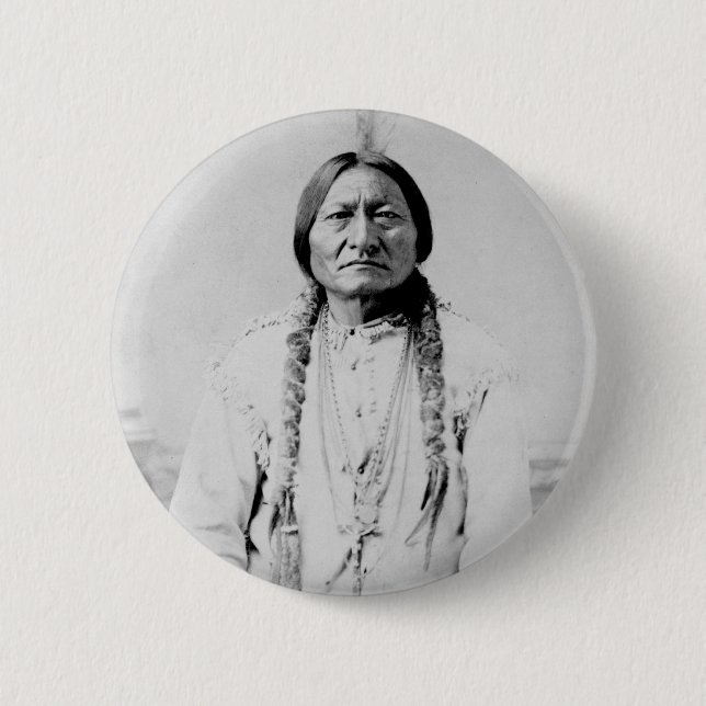 Bóton Redondo 5.08cm Touro Sentado (Frente)