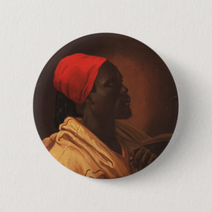 Bóton Redondo 5.08cm Toussaint L'Ouverture de George DeBaptiste (1870)