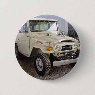 Bóton Redondo 5.08cm Toyota Land Cruiser BJ40