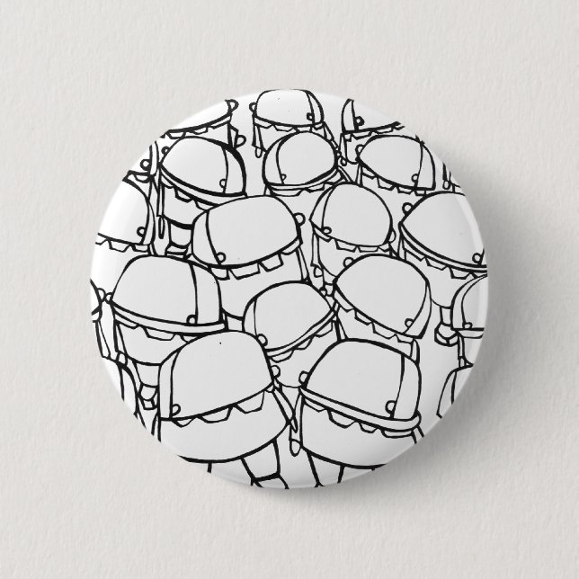 Bóton Redondo 5.08cm trabalho0250 (Frente)