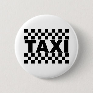 Bóton Redondo 5.08cm Trabalho De Aluguel De Taxi