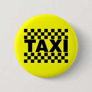 Bóton Redondo 5.08cm Trabalho De Aluguel De Taxi