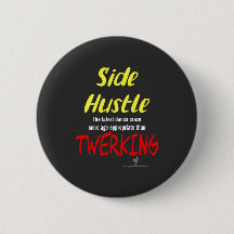 Trabalho Lateral vs. Twerking Texto Amarelo Neon