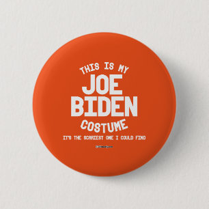 Bóton Redondo 5.08cm Traje de Joe Biden