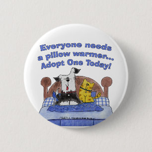 Bóton Redondo 5.08cm Travesseiro Warmers