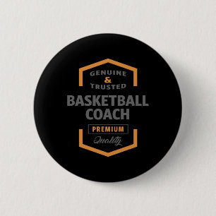 Bóton Redondo 5.08cm Treinador de Basquete
