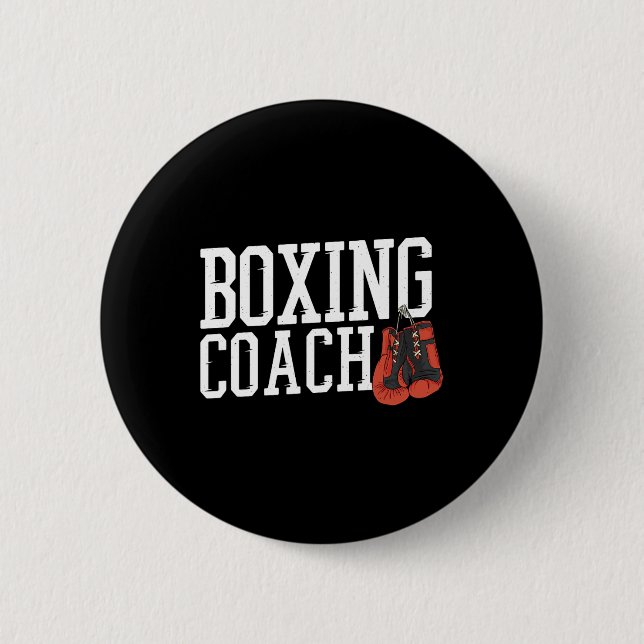 Bóton Redondo 5.08cm Treinador de Boxe  (Frente)