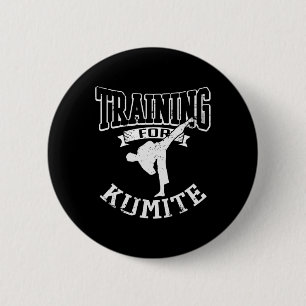 Bóton Redondo 5.08cm Treinamento Para Kumite Mma Karate Taekwondo Marti