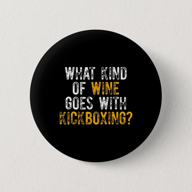 Bóton Redondo 5.08cm Treino de Kickboxing Kick Boxing _1  (Frente)