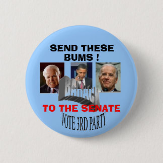 Bóton Redondo 5.08cm três vagabundos