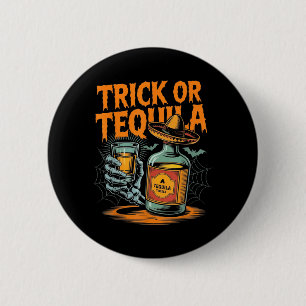 Bóton Redondo 5.08cm Trick or Bartender Homens Mulheres Funny Halloween