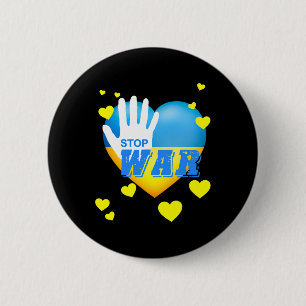 Bóton Redondo 5.08cm Tridente da Ucrânia Bandeira da Ucrânia Bandeira U
