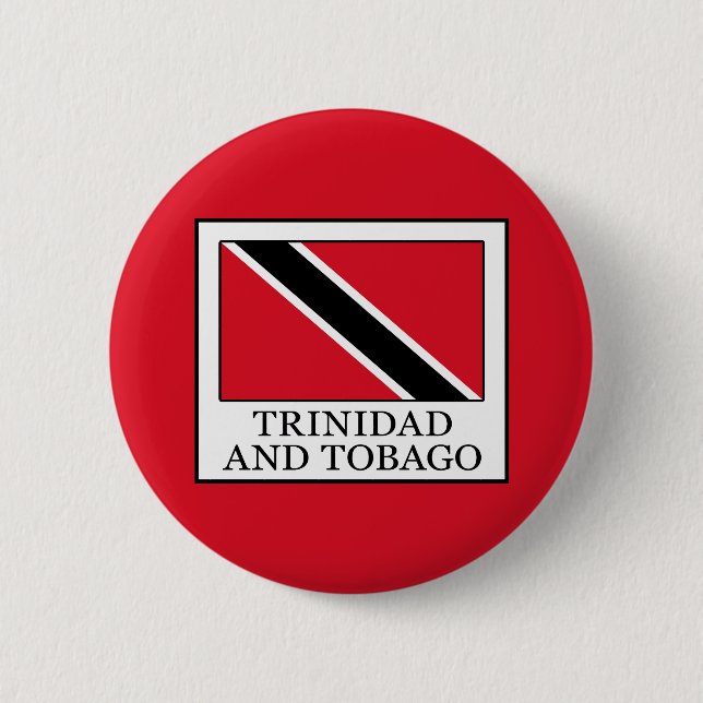 Bóton Redondo 5.08cm Trinidade e Tobago (Frente)