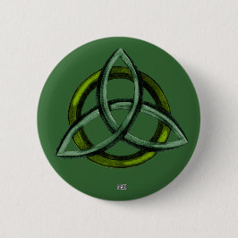 Bóton Redondo 5.08cm Triquetra (verde)