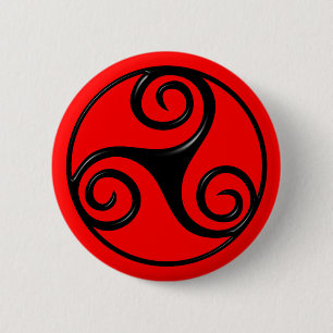 Bóton Redondo 5.08cm Triskelion
