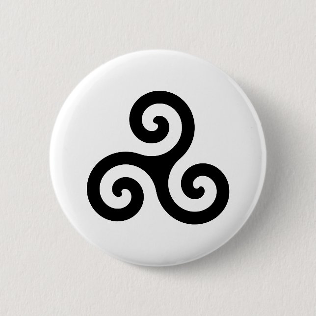 Bóton Redondo 5.08cm Trisquel (Frente)