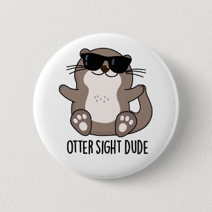 Bóton Redondo 5.08cm Trocadilho De Boco Ouro