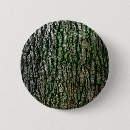 Bóton Redondo 5.08cm Tronco de árvores (Latido de madeira)