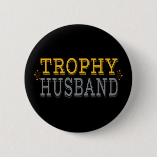 Bóton Redondo 5.08cm Trophy Husband