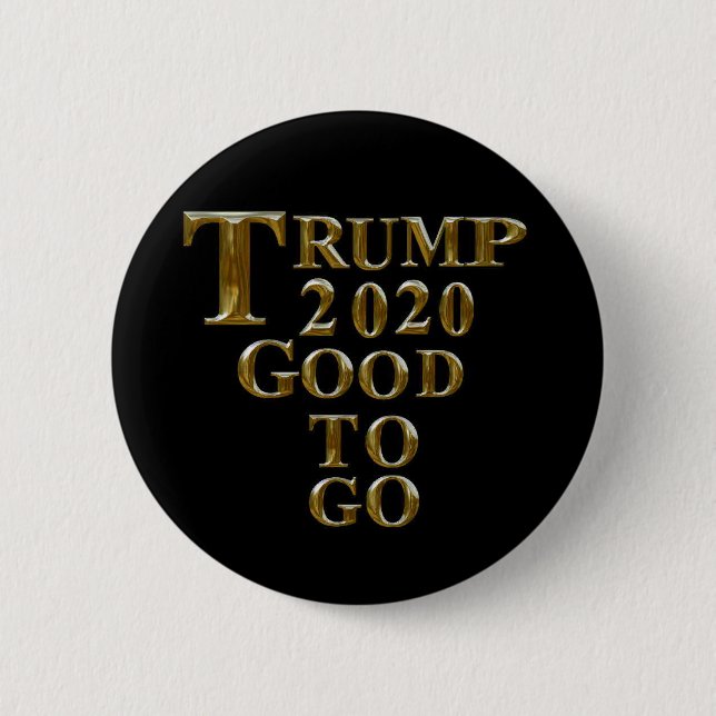 BÓTON REDONDO 5.08CM TRUMP 2020 É BOM IR (Frente)