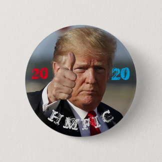 Bóton Redondo 5.08cm Trump 2020 HMFIC