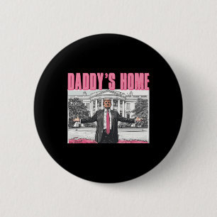 Bóton Redondo 5.08cm Trump 2024 Leve o Pi do Trump Casa do Pai American