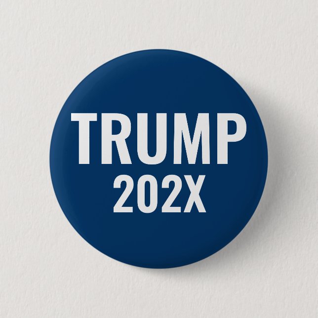Bóton Redondo 5.08cm Trump 202X (Frente)