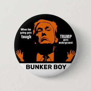 Bóton Redondo 5.08cm Trump de Garoto Donald Bunker
