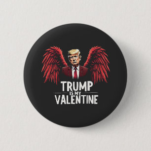 Bóton Redondo 5.08cm Trump é o meu Maga do Dia da Inauguração do Namora