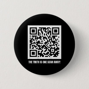 Bóton Redondo 5.08cm Trump É Seu Presidente - Qr Trump Code